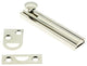 Genuine Solid Brass 4" Surface Bolt, Bright Nickel
