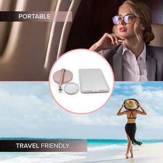 Royale Petit Makeup Mirror, Smart Touch With LED Lights, Rose Gold