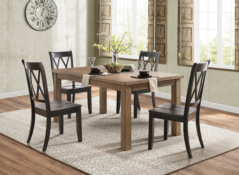 Salena Dining Room Collection, Dining Table, Natural Finish