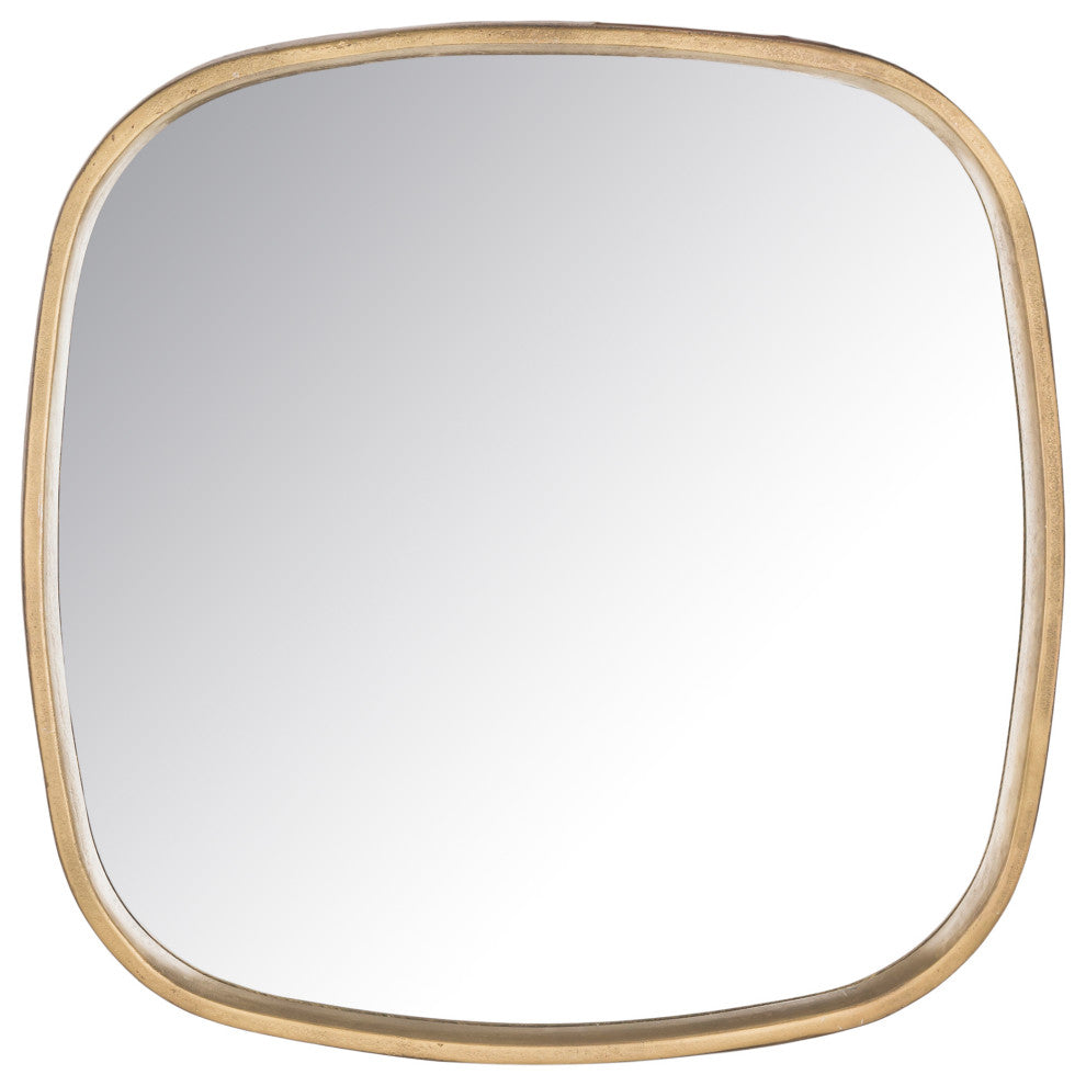 Contemporary Simone Mirror - Yellow