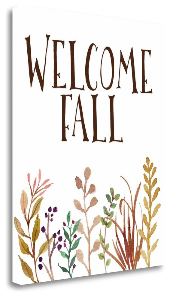 "Welcome Fall" By Tara Moss, Giclee Print on Gallery Wrap Canvas, Ready to Hang