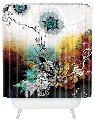Iveta Abolina Frozen Dreams Shower Curtain