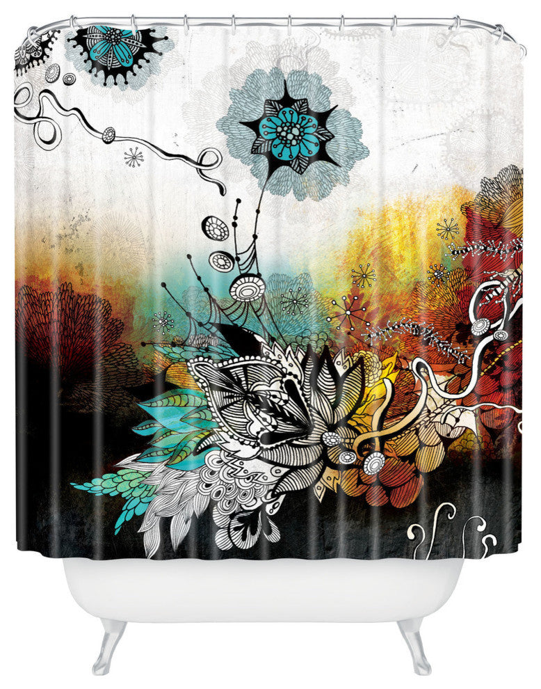 Iveta Abolina Frozen Dreams Shower Curtain