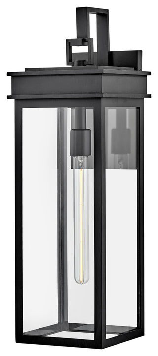 Lark Cole Medium Wall Mount Lantern, Black