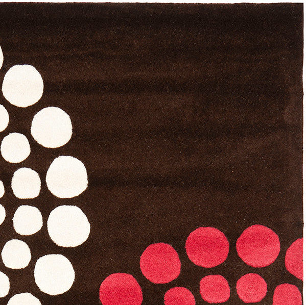 Safavieh Soho Soh788B Rug, Brown/Multi, 7'6"x9'6"