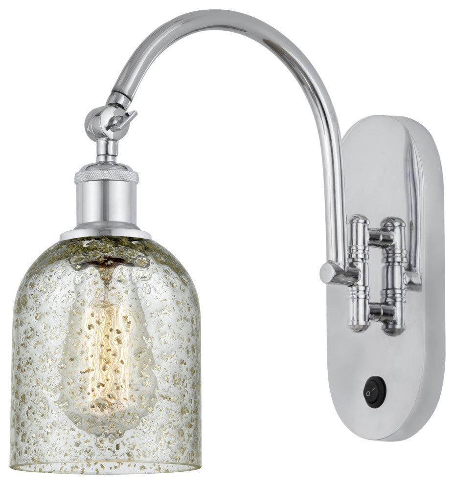 Innovations 518-1W-PC-G259-LED Caledonia 1 Light 5.3" Sconce, Polished Chrome