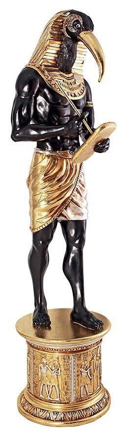93" Life Size Classic Ancient Egyptian God Ibis Thoth Statue Sculpture Figurine