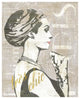 "Fashion Week Paris Screenprint III" Paper Print by Sue Schlabach, 24"x30"