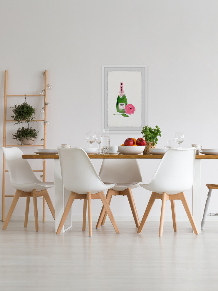 "Pink Wine" Framed Painting Print, 20"x30"