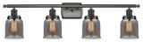 INNOVATIONS LIGHTING 916-4W-OB-G53-LED Small Bell 3 Light Bath Vanity Light
