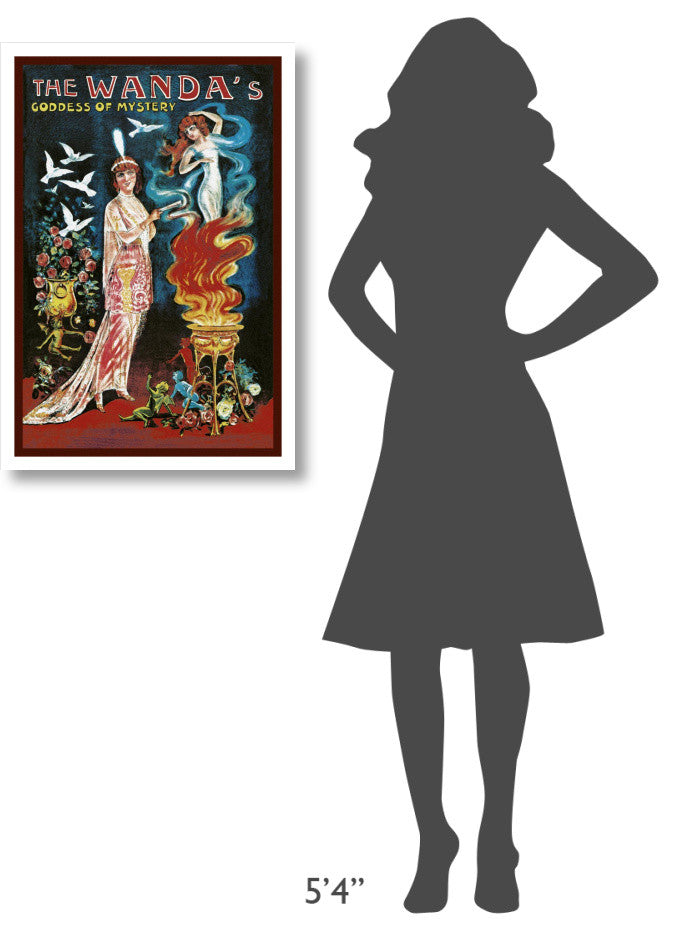 "Magicians: Wanda's Goddess of Mystery" Paper Print by Louis Galice, 22"x32"