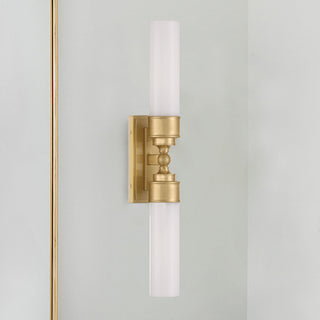 Crystorama Lighting Group WLX-302 Wilcox 2 Light 25" Tall LED - Matte Black