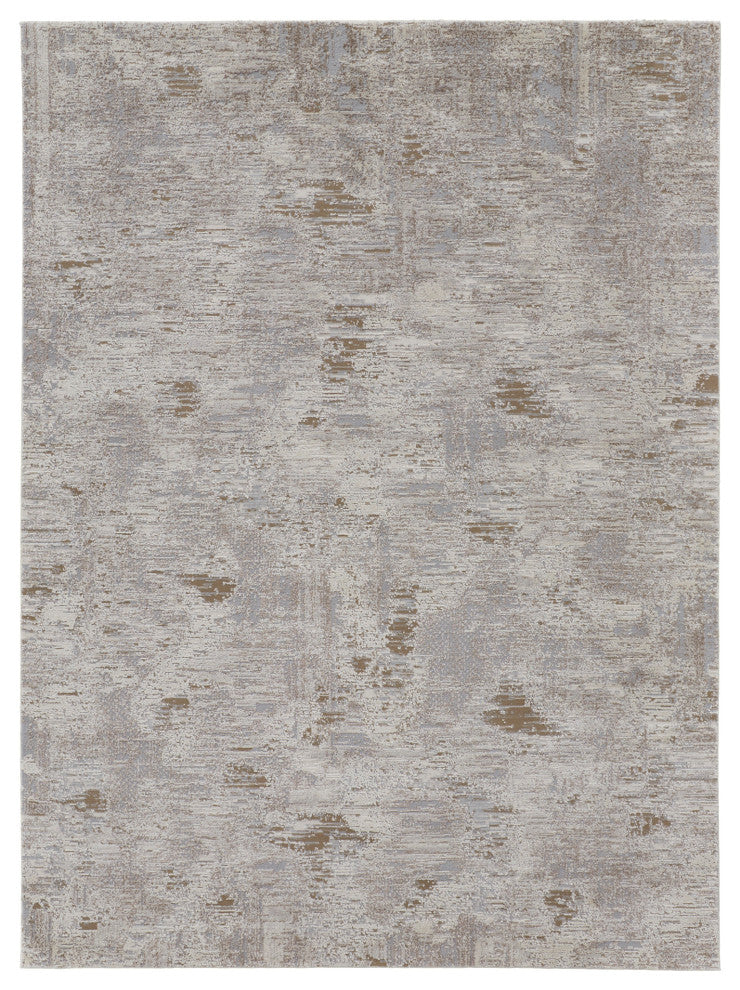 Weave & Wander Kayden Rug, Ivory/Gray, 5' X 8'