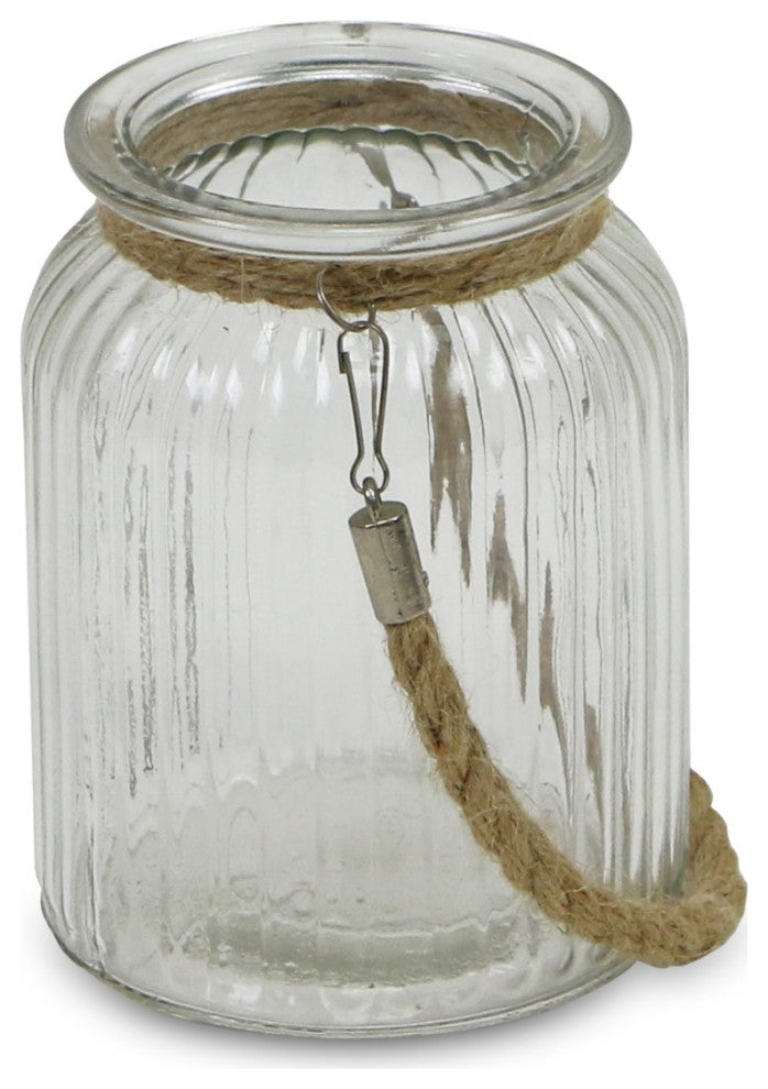 La Jolla Rope Glass Jar