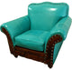 "Albuquerque" turquoise Club Chair