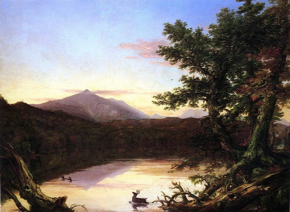 Thomas Cole Schroon Lake Wall Decal