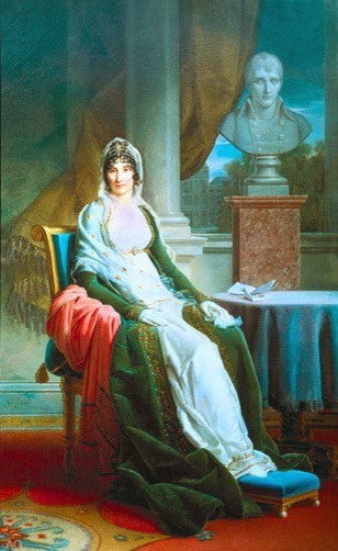 Baron Francois Gerard Portrait of Madame Mere, 18"x27" Wall Decal