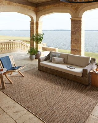 Loloi II Merrick Oatmeal / Multi 18" x 18" Sample Rug