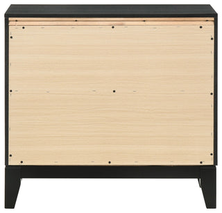 Haiden Nightstand, Weathered Black