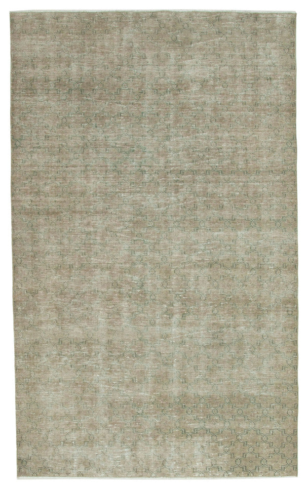 Rug N Carpet - Hand-knotted Anatolian 5' 2'' x 8' 7'' Distressed Area Rug