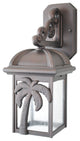 Americana Palm Tree Wall Bracket, White