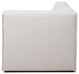 Premium 66" Upholstered Sectional Sofa, Beige