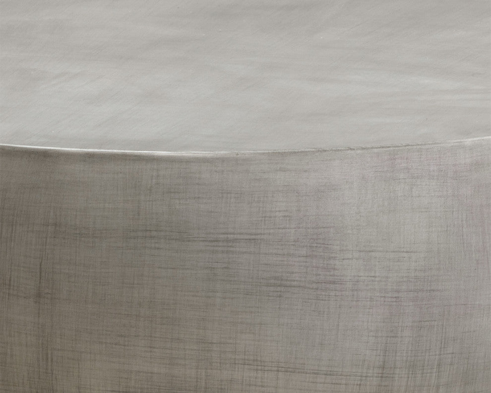 Tarsus Coffee Table, Pewter