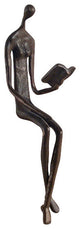 Danya B Woman Reading on Ledge Cast Bronze