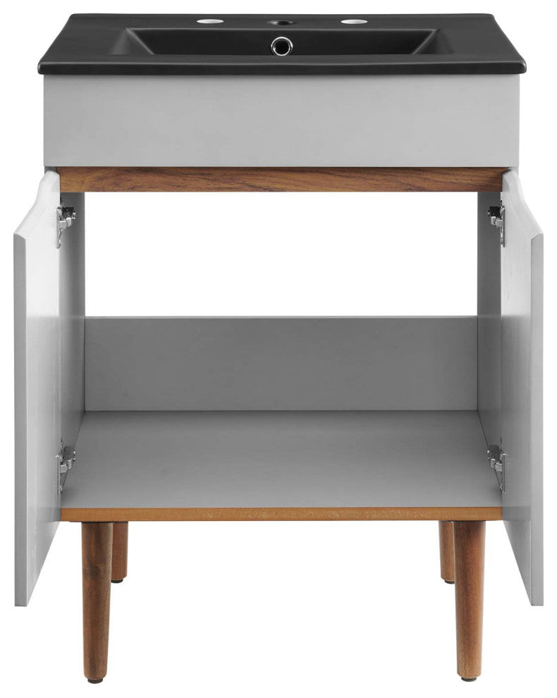 Harvest 24" Bathroom Vanity Gray Black -5357