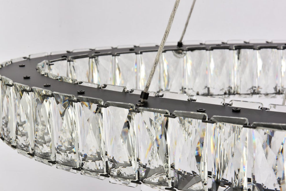 Modern Black 2-Light Pendant