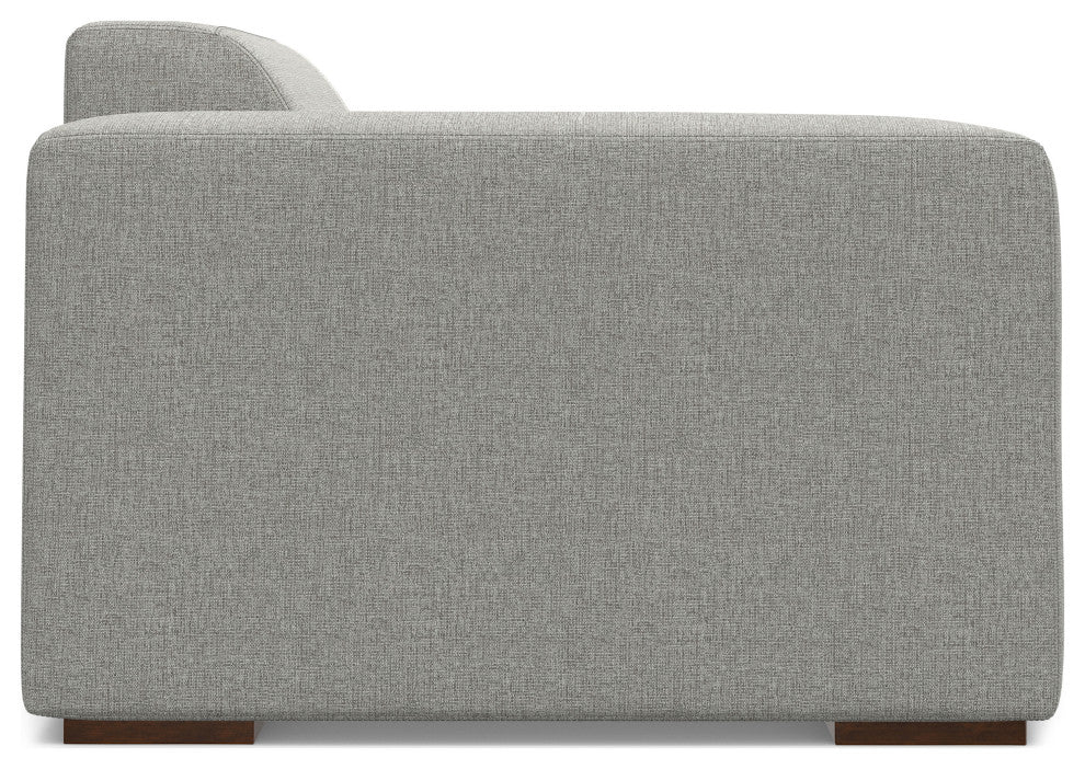 Rex Left-Arm Sofa Module in Tightly Woven Performance Fabric