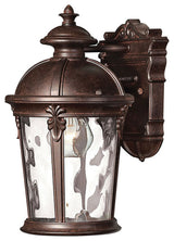 Hinkley Windsor Small Wall Mount Lantern, River Rock