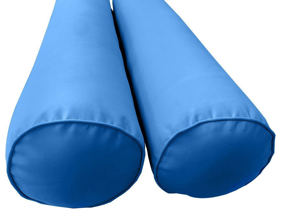 Style5 Twin-XL Pipe Trim Outdoor Mattress Bolster Slip Cover COMPLETE SET AD102