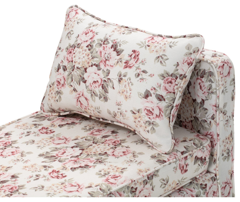 Rustic Manor Katarina Bench Upholstered, Linen, Cluster Red