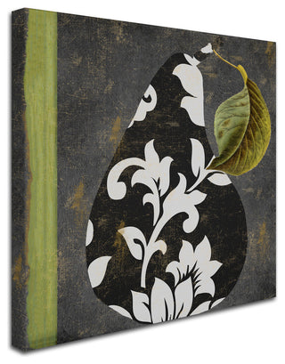 Color Bakery 'Decorative Pear II' Canvas Art, 35"x35"
