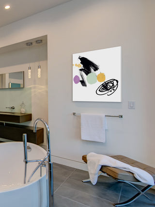 "Circle Dance" Painting Print on Canvas by Irena Orlov