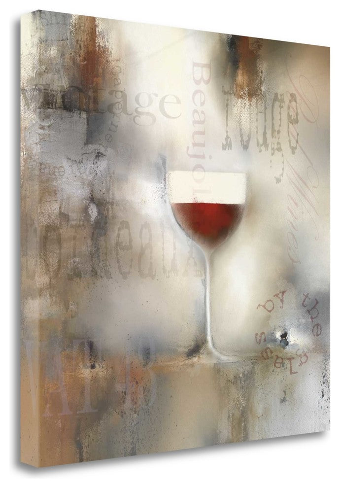 "Sea Mist And The Egret" By J.P. Prior, Giclee Print on Gallery Wrap Canvas