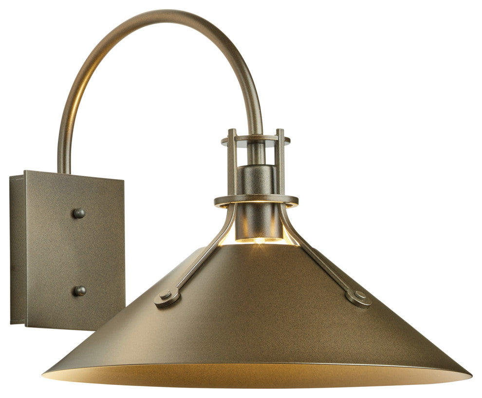 Henry Large Outdoor Sconce, Coastal Bronze Finish