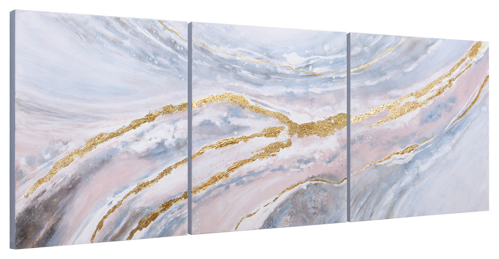 Heavens 2 Textured Metallic Hand Painted Wall Art by Martin Edwards