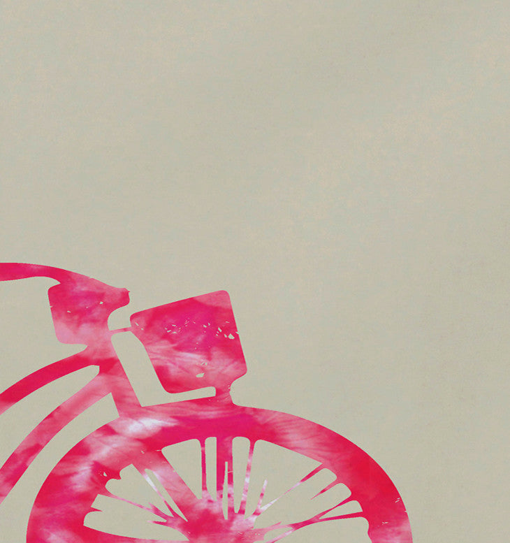 18"x14" Life Cycle, Geometric Print Pacemat, Pink, Set of 4