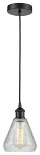 Innovations 616-1P-BK-G275-LED 1-Light Mini Pendant, Matte Black