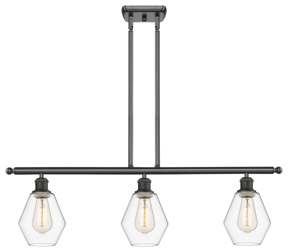 Innovations 516-3I-OB-G652-6-LED 3-Light Island Light, Oil Rubbed Bronze