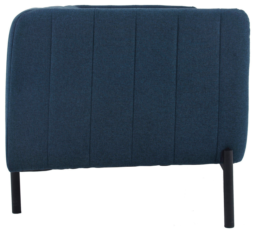 First of A Kind Jaxon Dark Blue Sofa