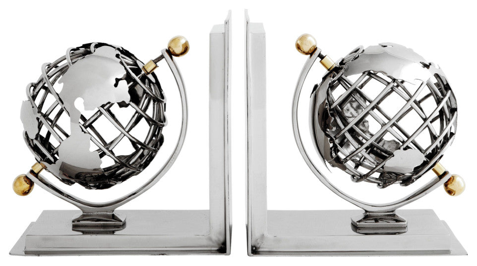 Globe Bookends set of 2 | Eichholtz