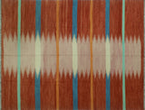 Winchester Kilim Northcly Rust/Pink Rug, 8'3x9'9