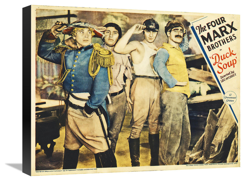 "Marx Brothers - Duck Soup 09" Canvas by Hollywood Photo Archive, 22x17"