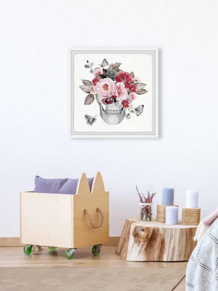 "Radiant Positivity" Framed Painting Print, 12x12