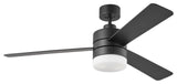Era LED 52" Ceiling Fan, Midnight Black