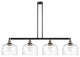 INNOVATIONS 214-BAB-G713-L-LED 4-Light Island Light Black Antique Brass