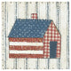 "Americana Quilt III" Digital Paper Print by David Carter Brown, 42"x42"